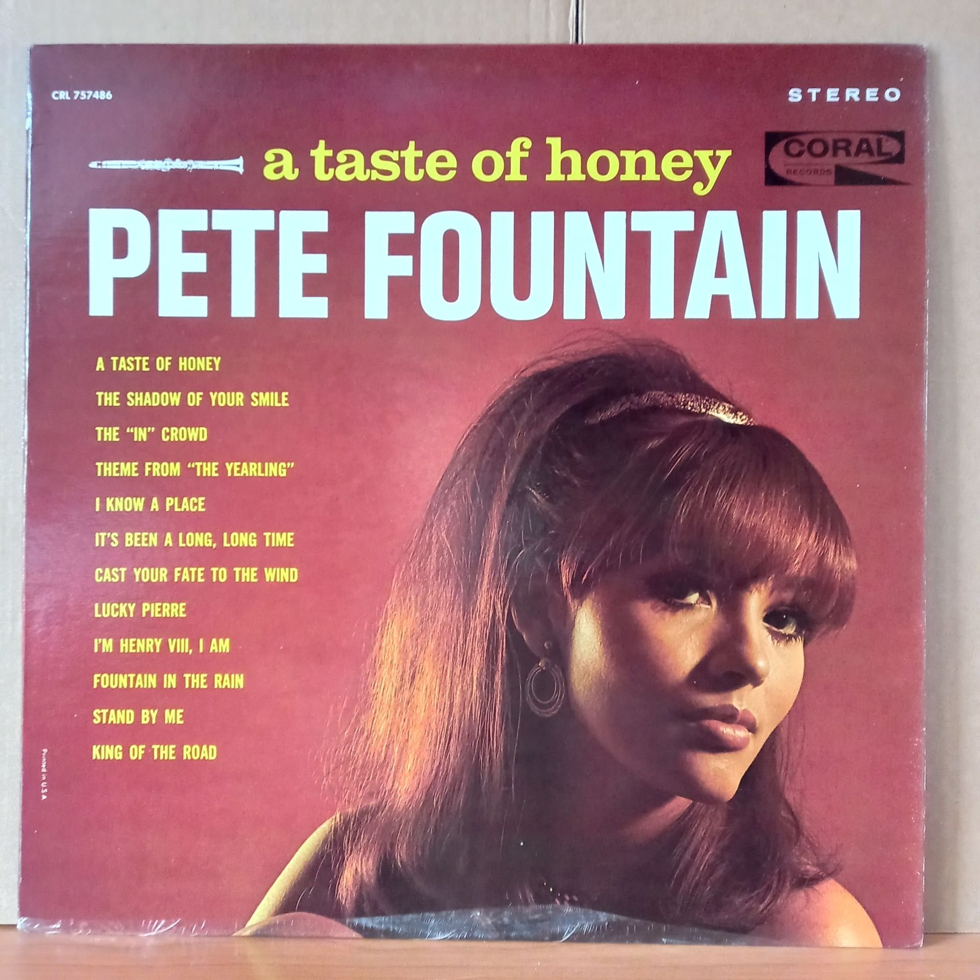 PETE FOUNTAIN – A TASTE OF HONEY (1966) - LP 2.EL PLAK