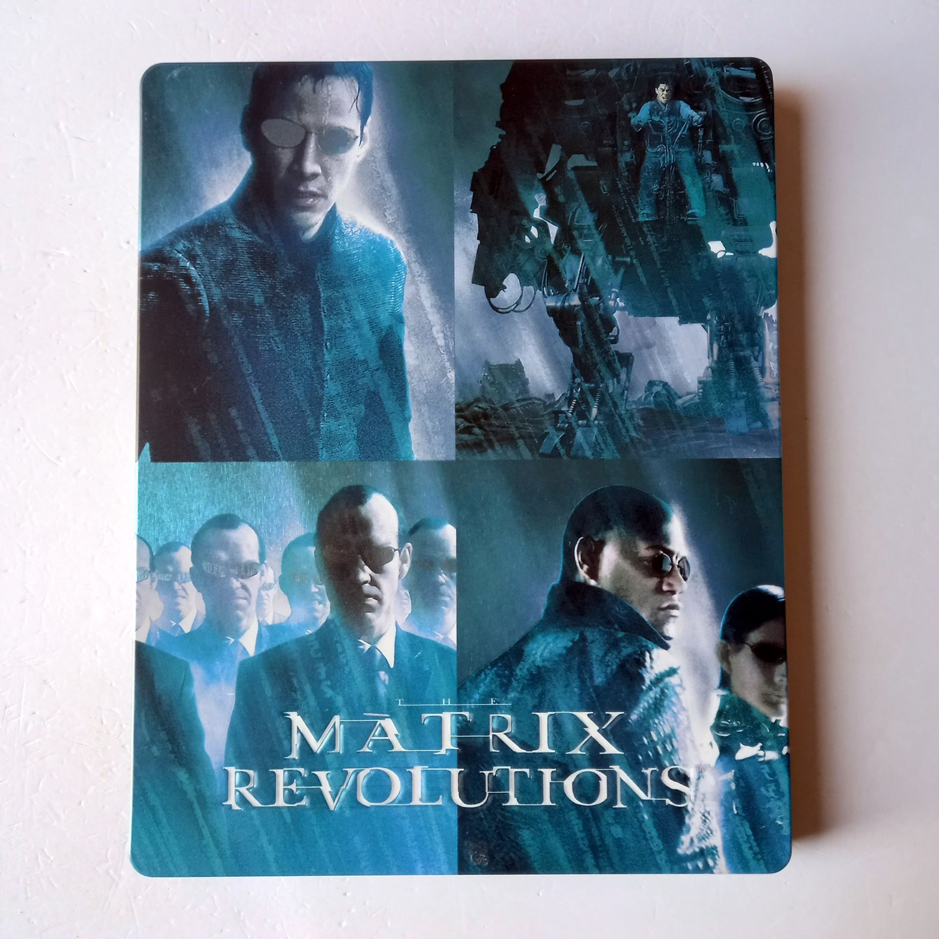 THE MATRIX REVOLUTIONS - KEANU REEVES, LAURENCE FISHBURNE, CARRIE-ANNE MOSS - YÖN.: LANA &LILLY WACHOWSKI - BLU-RAY  STEELBOOK METAL KUTU 2.EL