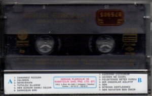ORHAN GENCEBAY - 4 / BENİM DERTLERİM (1987) KERVAN PLAKÇILIK KASET 2.EL