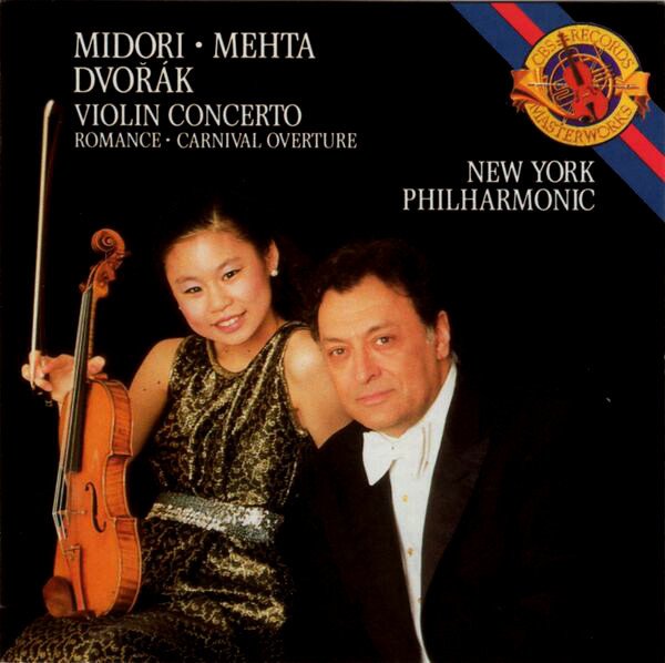 DVORAK - CONCERTO FOR VIOLIN / MIDORI GOTO / ZUBIN MEHTA (1989) - CD 2.EL