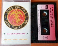 QUEENSRYCHE - RAGE FOR ORDER (1990) KENT CASSETTE MADE IN TURKEY ''USED'' PAPER LABEL