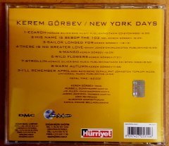 KEREM GÖRSEV - NEW YORK DAYS CD 2.EL