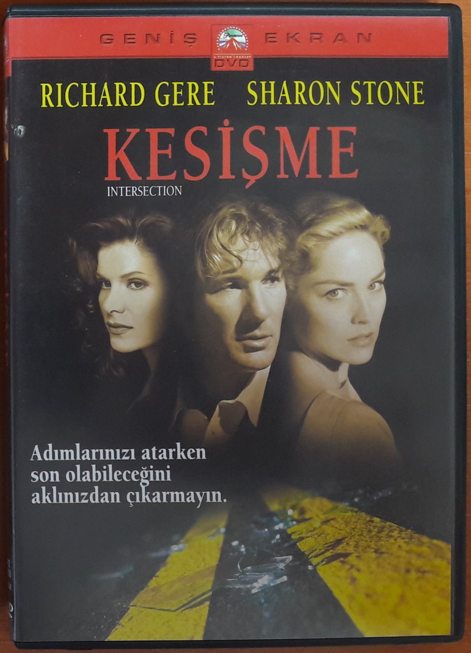 KESİŞME - INTERSECTION - RICHARD GERE - SHARON STONE - DVD 2.EL