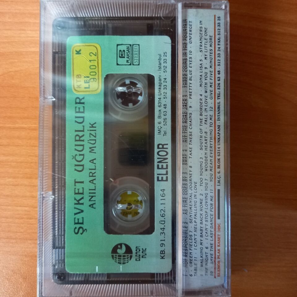 ŞEVKET UĞURLUER - ANILARLA MÜZİK (1991) - KASET SIFIR