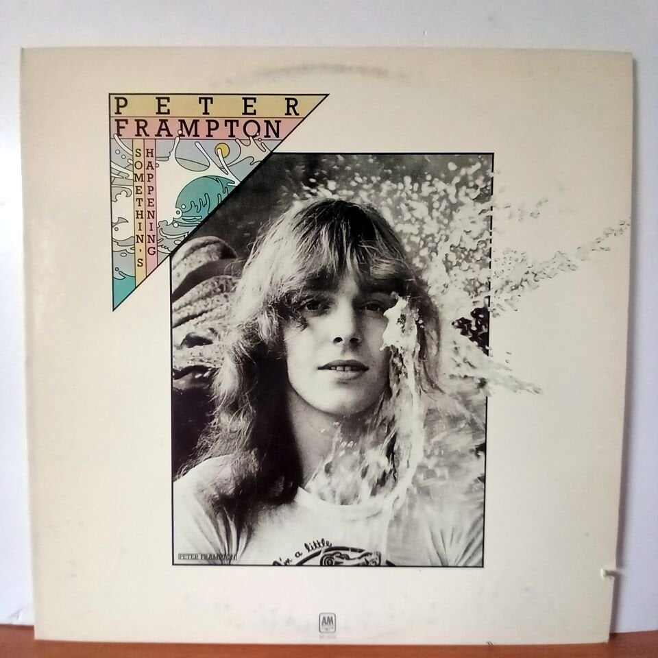 PETER FRAMPTON – SOMETHIN\'S HAPPENING (1974) - LP 2.EL PLAK