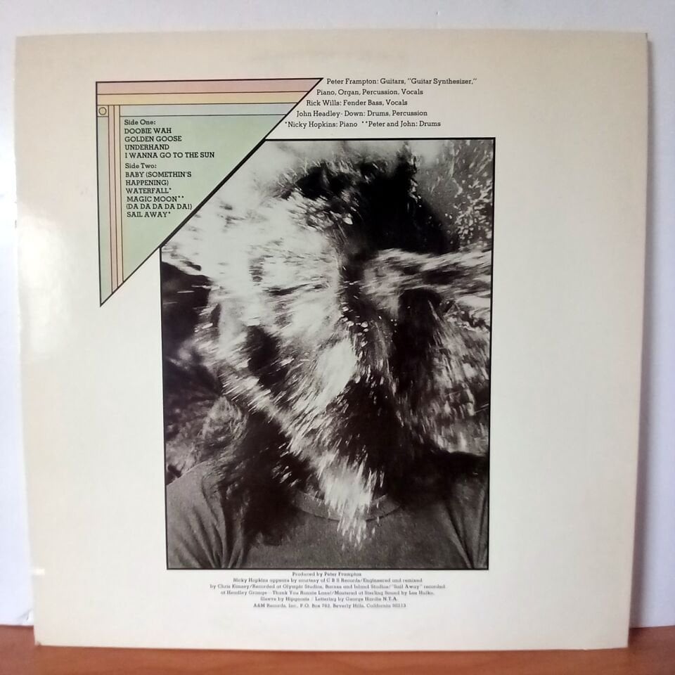 PETER FRAMPTON – SOMETHIN\'S HAPPENING (1974) - LP 2.EL PLAK