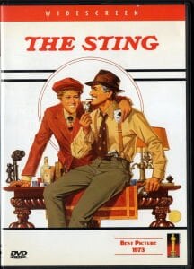 THE STING  - ROBERT REDFORD - PAUL NEWMAN - DVD 2.EL TÜRKÇE ALTYAZI YOKTUR