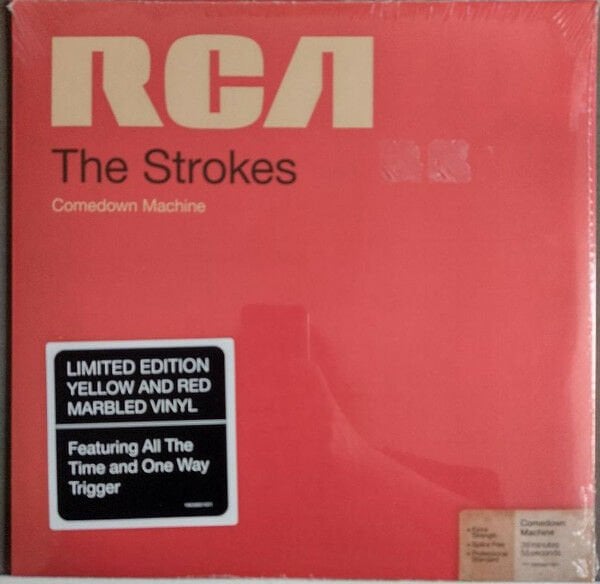 STROKES - COMEDOWN MACHINE (2013) - LP 2023 LIMITED EDITION YELLOW & RED MARBLED VINYL SIFIR PLAK