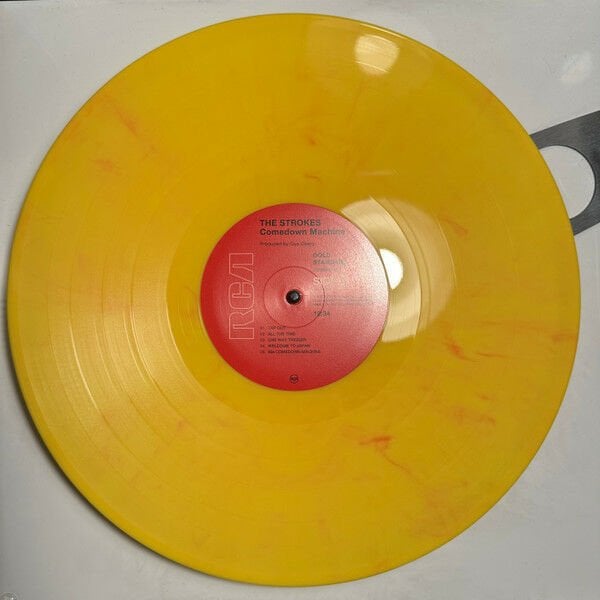 STROKES - COMEDOWN MACHINE (2013) - LP 2023 LIMITED EDITION YELLOW & RED MARBLED VINYL SIFIR PLAK