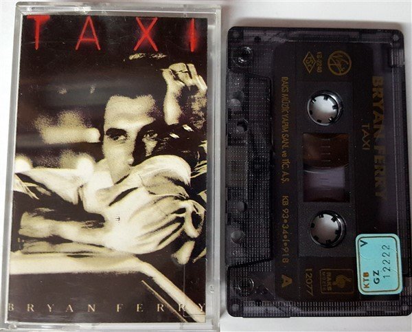 BRYAN FERRY - TAXI (1993) RAKS CASSETTE MADE IN TURKEY ''USED''