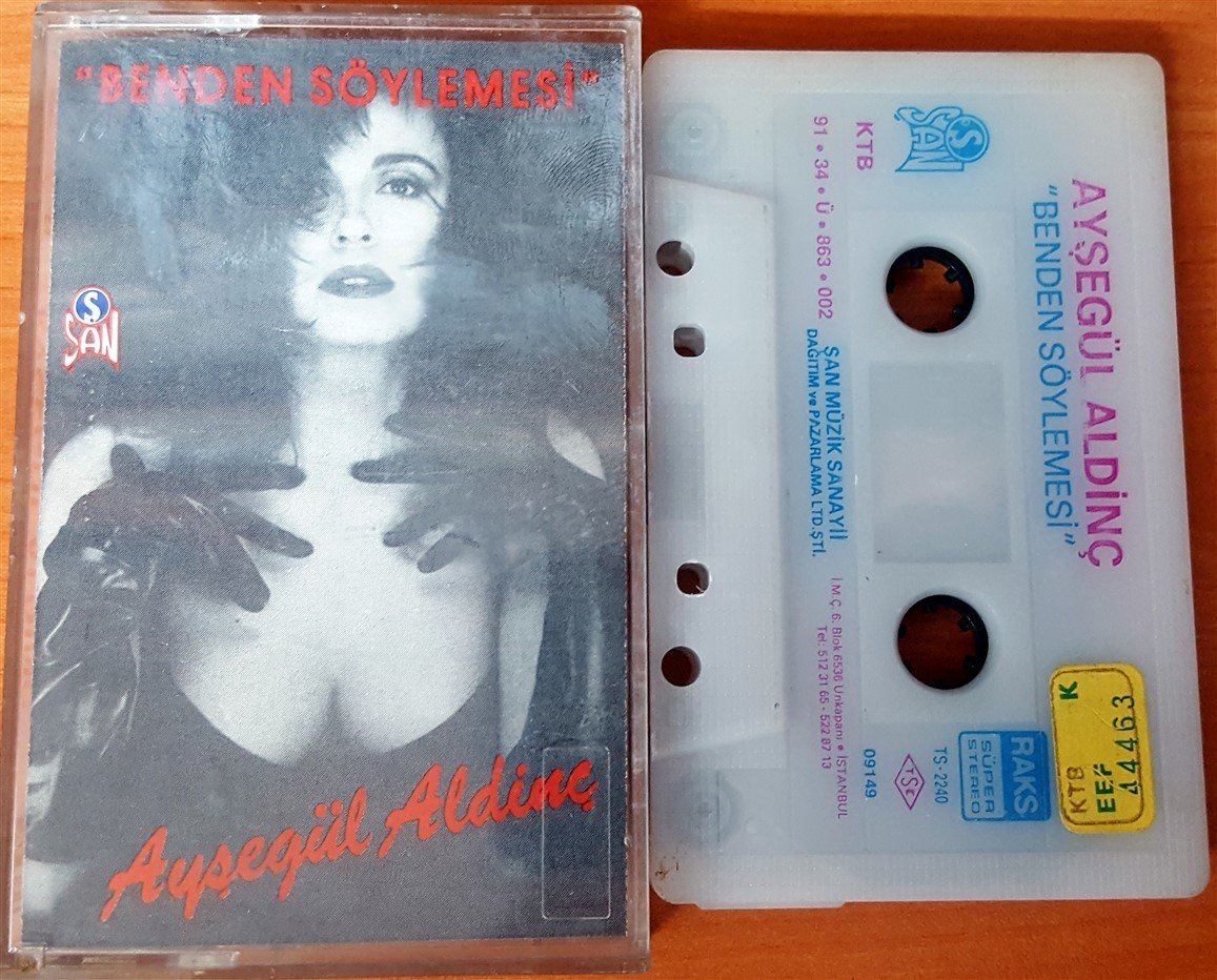 AYŞEGÜL ALDİNÇ - BENDEN SÖYLEMESİ KASET 2.EL