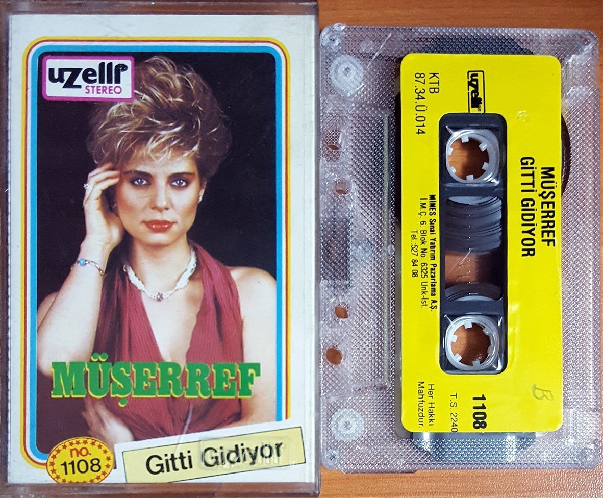 MÜŞERREF AKAY - GİTTİ GİDİYOR (1987) UZELLİ KASET 2.EL