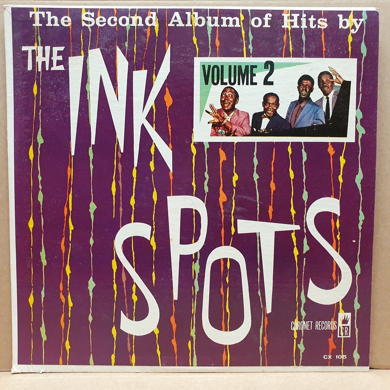 THE INK SPOTS - THE SECOND ALBUM OF HITS BY VOLUME 2 (1961) - LP 2.EL PLAK