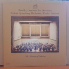 BARTÓK: CONCERTO FOR ORCHESTRA, BOSTON SYMPHONY ORCHESTRA, ERICH LEINSDORF (1963) - LP 2.EL PLAK