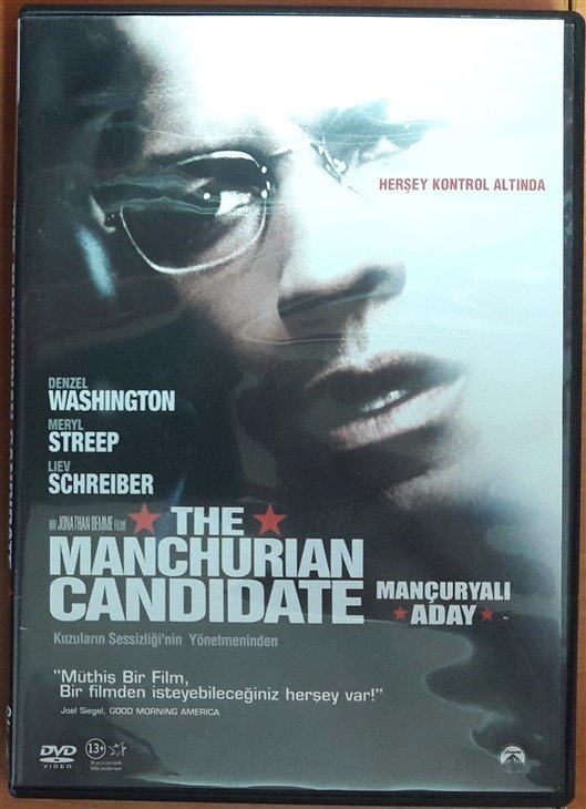 MANÇURYALI ADAY - THE MANCHURIAN CANDIDATE - DENZEL WASHINGTON - MERYL STREEP - DVD 2.EL