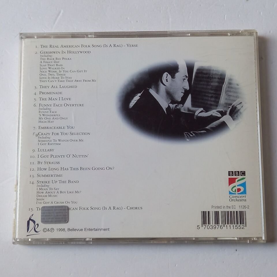 BBC CONCERT ORCHESTRA – CRAZY FOR GERSHWIN (1998) - CD 2.EL