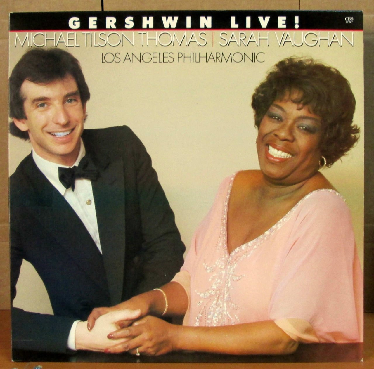 MICHAEL TILSON THOMAS & SARAH VAUGHAN - GERSHWIN LIVE - LP 2.EL