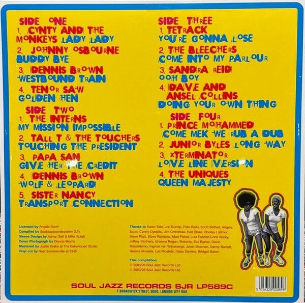 %600 DYNAMITE - SOUL JAZZ RECORDINGS PRESENTS / VARIOUS ARTISTS (2003) - 2xLP 2026 YELLOW COLOURED  EDITION SIFIR PLAK