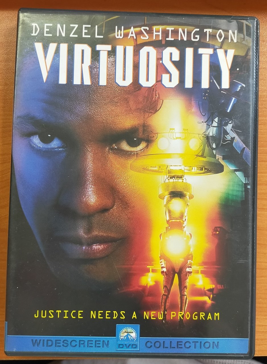 VIRTUOSITY - DENZEL WASHINGON - DVD 2.EL - 1.BÖLGE TR YOKTUR