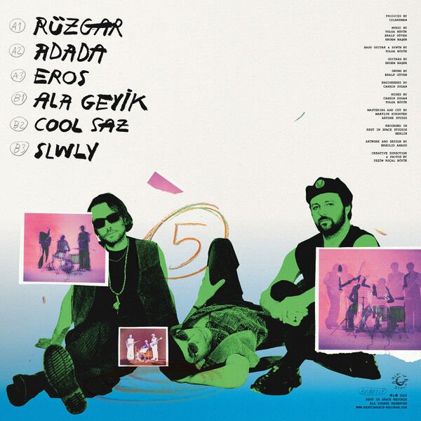 ISLANDMAN - ISLAND5 (2025) - LP ANATOLIAN FOLK ROCK ELECTRONIC FUSION SIFIR PLAK