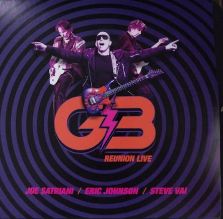 G3 JOE SATRIANI ERIC JOHNSON STEVE VAI - REUNION LIVE (2025) - 4LP SIFIR PLAK