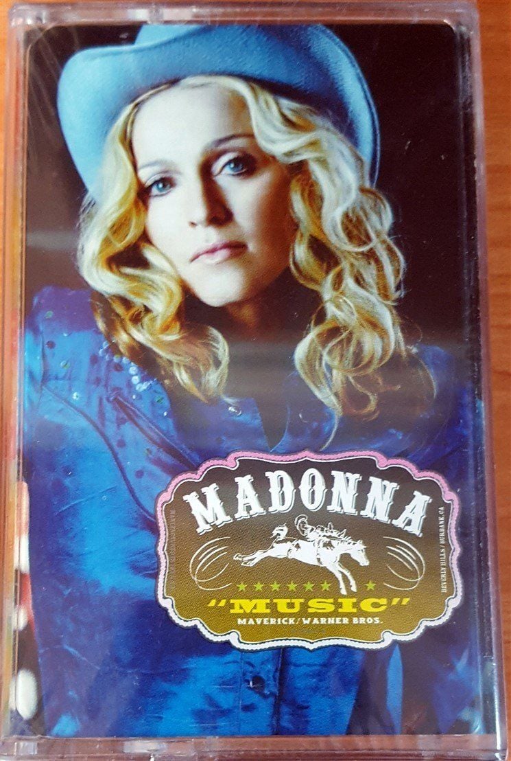 MADONNA - MUSIC (2000) - KASET AMBALAJINDA SIFIR