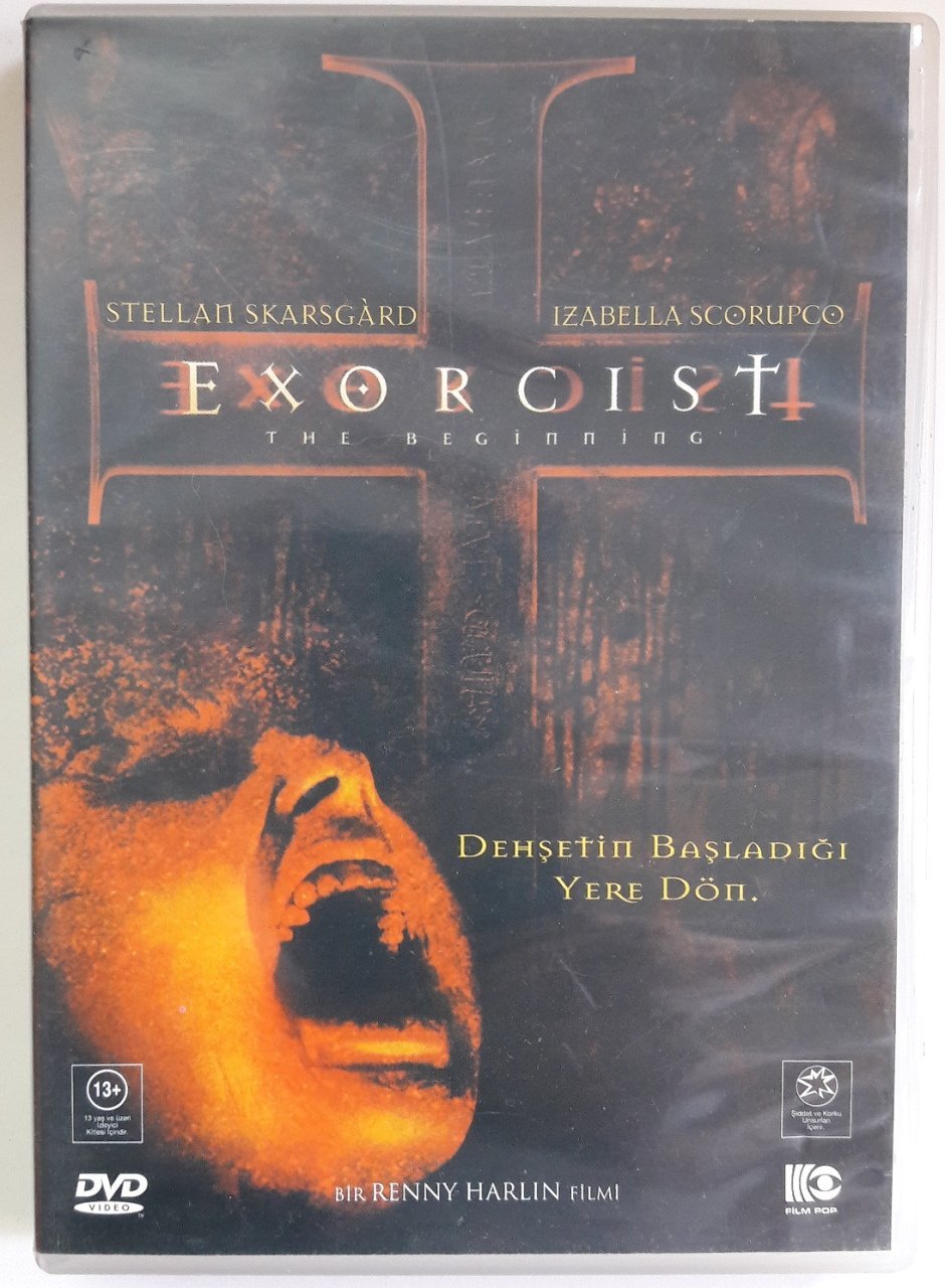 EXORCIST THE BEGINNING - STELLAN SKARSGÅRD - RENNY HARLIN - DVD 2.EL