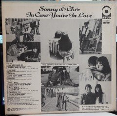 SONNY & CHER - IN CASE YOU'RE IN LOVE  (1967) 2.EL PLAK