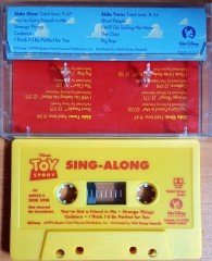 TOY STORY SING-ALONG / DISNEY SOUNDTRACK (1996) MADE IN USA KASET 2.EL