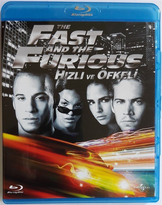 FAST AND FURIOUS - HIZLI VE ÖFKELİ - PAUL WALKER - VIN DIESEL - BLU-RAY 2.EL