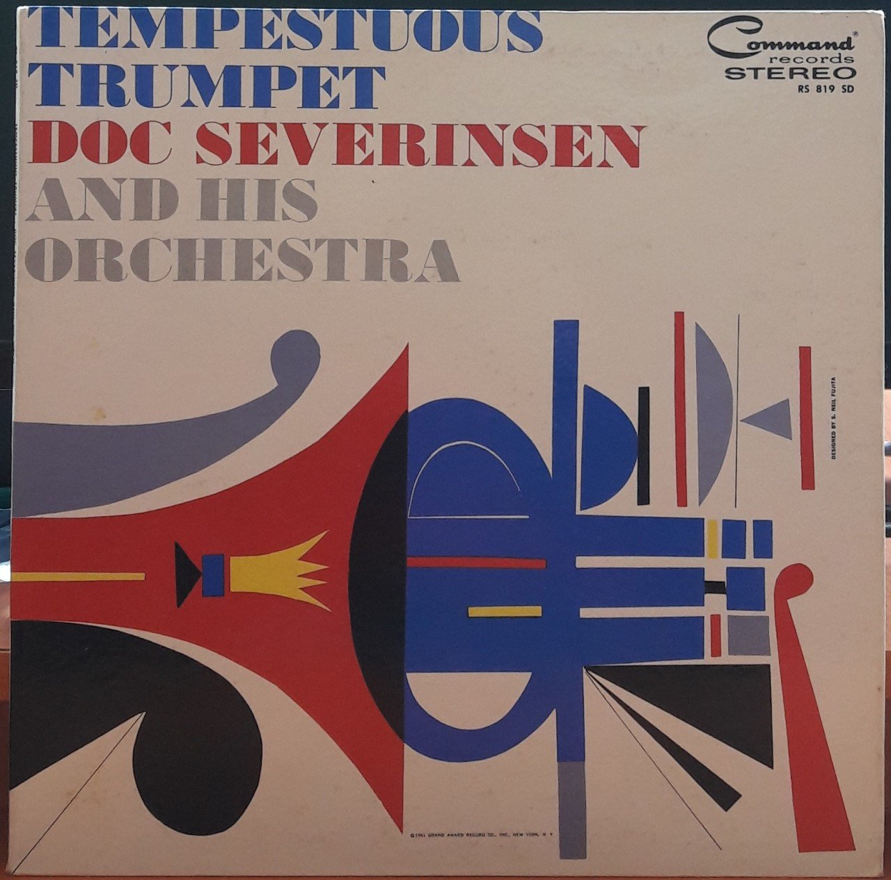 DOC SEVERINSEN - TEMPESTUOUS TRUMPET - PLAK 2.EL