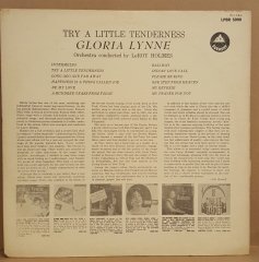 GLORIA LYNNE - TRY A LITTLE TENDERNESS (1960) - LP VOCAL JAZZ 2.EL PLAK
