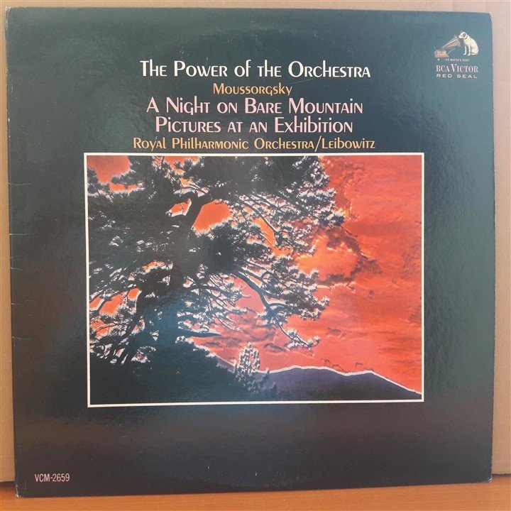MOUSSORGSKY: A NIGHT ON BARE MOUNTAIN, PICTURES AT AN EXHIBITION,  ROYAL PHILHARMONIC ORCHESTRA, RENE LEIBOWITZ (1963) - LP 2.EL PLAK