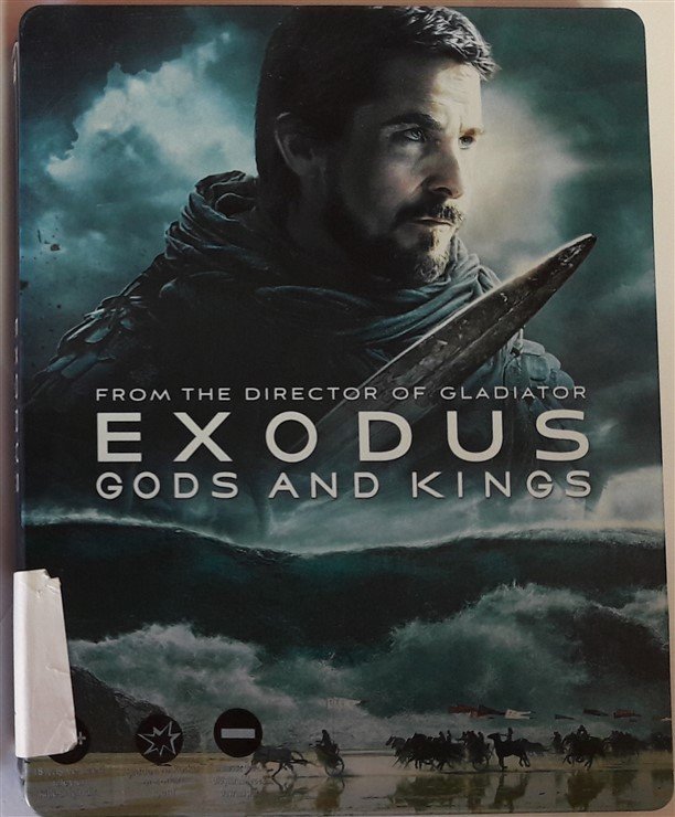EXODUS GODS AND KINGS - CHRISTIAN BALE - RIDLEY SCOTT - 3D+2BLU-RAY 2.EL METAL KUTU