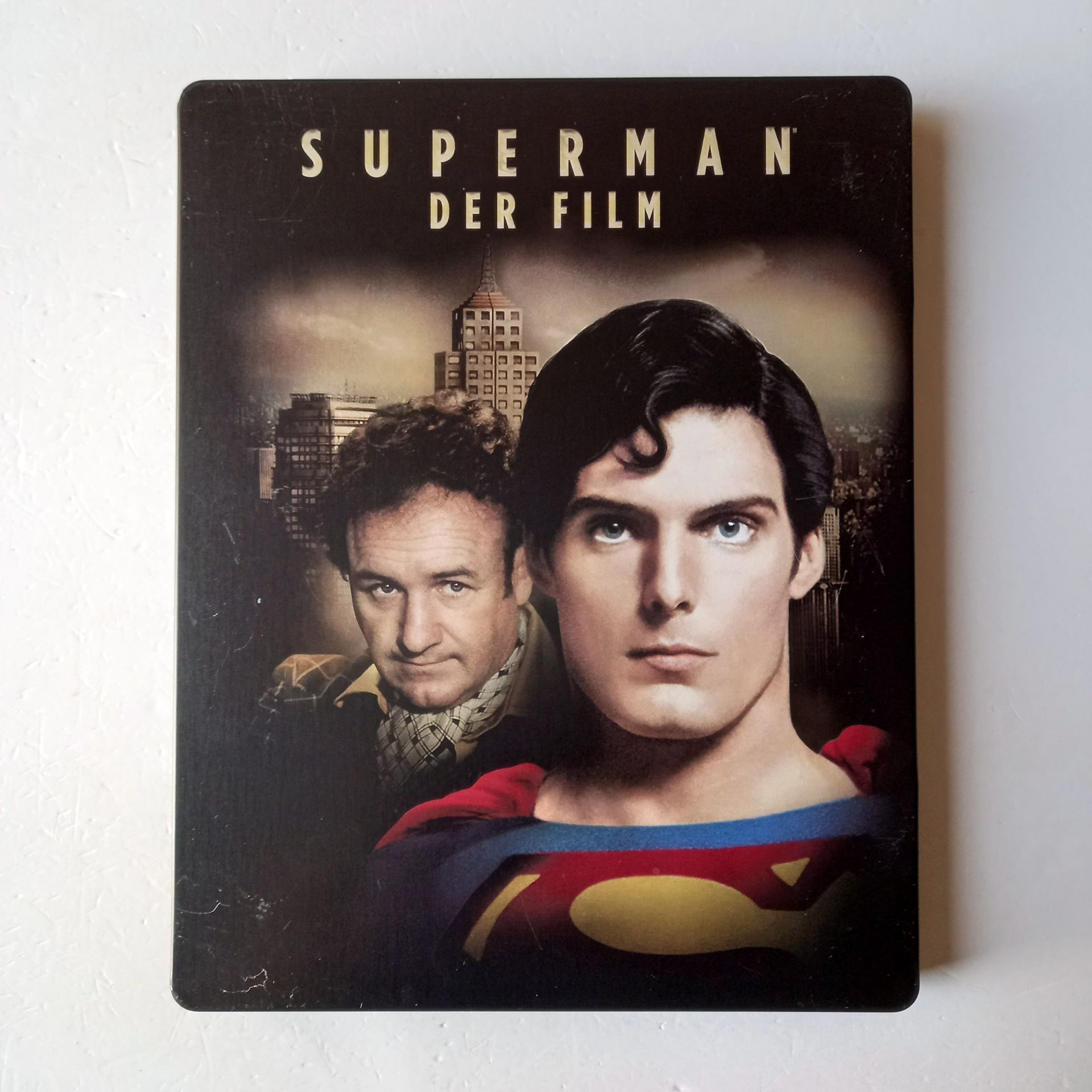 SUPERMAN - CHRISTOPHER REEVE, GENE HACKMAN- YÖN.: RICHARD DONNER - BLU-RAY  STEELBOOK METAL KUTU 2.EL TÜRKÇE ALTYAZI YOKTUR