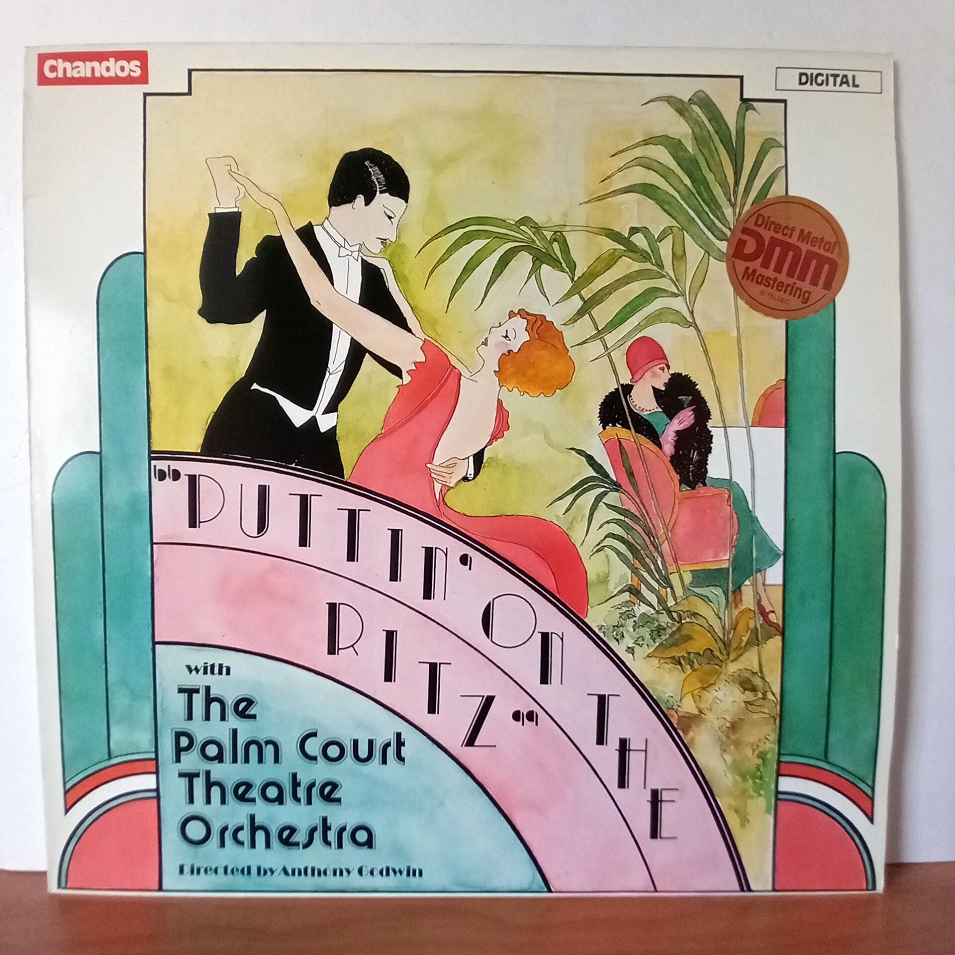 \'\'PUTTIN\' ON THE RITZ\'\' / THE PALM COURT THEATRE ORCHESTRA DIRECTED BY ANTHONY GODWIN (1986) - LP 2.EL PLAK