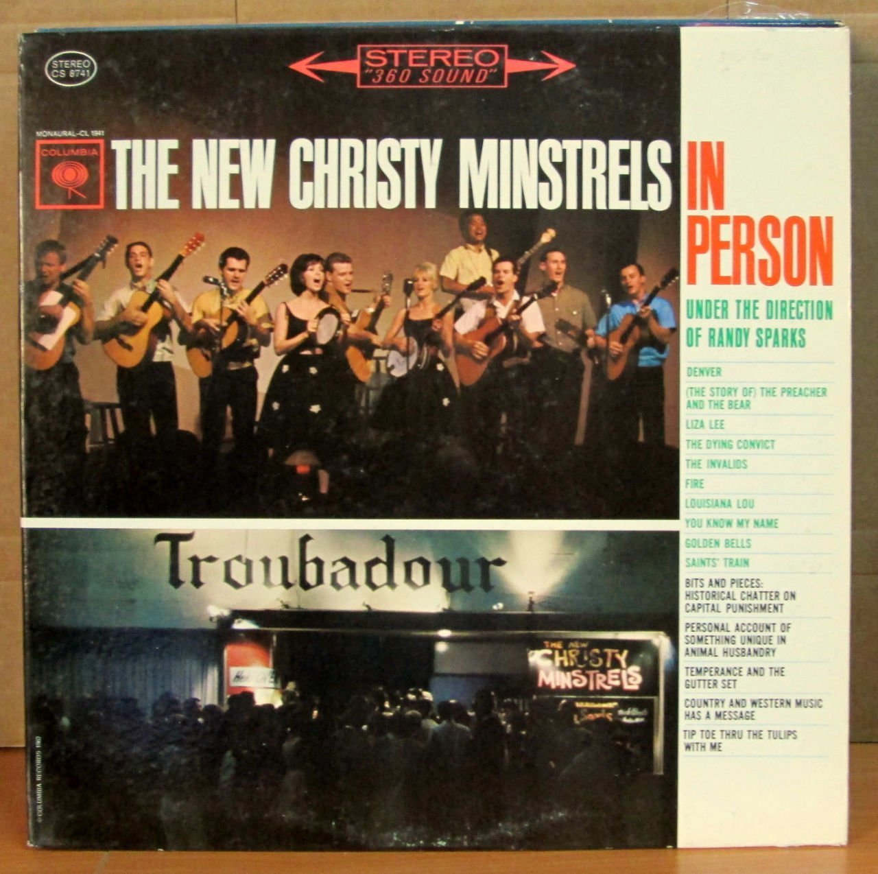THE NEW CHRISTY MINSTRELS IN PERSON - LP 2.EL