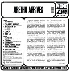 ARETHA FRANKLIN - ARETHA ARRIVES (1967) LP 180GR 2017 EDT SIFIR