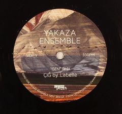 YAKAZA ENSEMBLE - GEN RMX (2014) - 7'' 33 DEVİR SIFIR