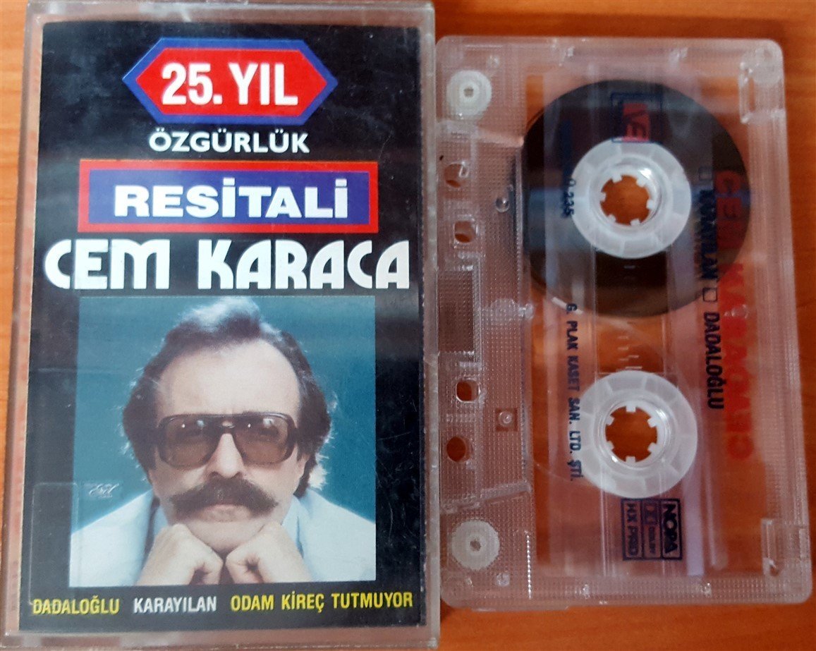 CEM KARACA - ÖZGÜRLÜK RESİTALİ 25. YIL KASET 2.EL