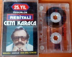 CEM KARACA - ÖZGÜRLÜK RESİTALİ 25. YIL KASET 2.EL