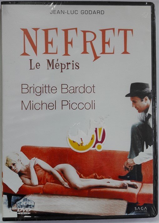 NEFRET - LE MÉPRIS - BRIGITTE BARDOT - MICHEL PICCOLI - JEAN-LUC GODARD - DVD SIFIR