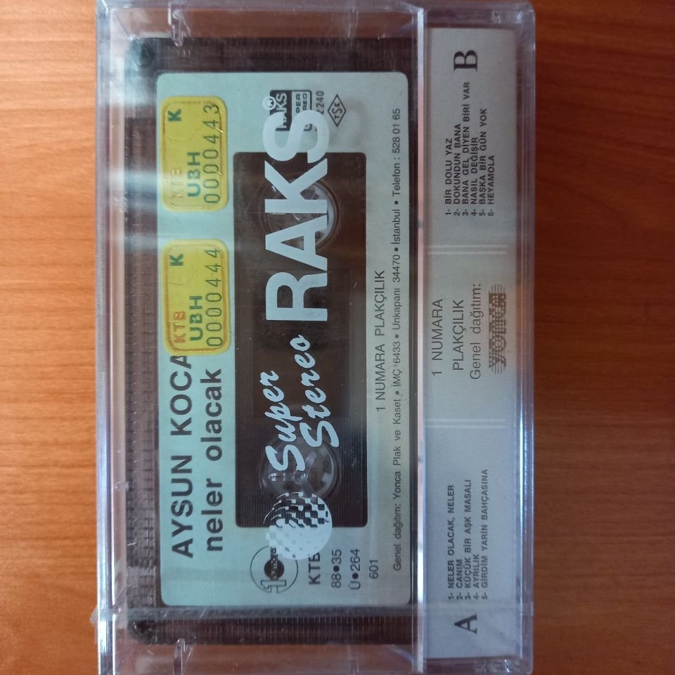 AYSUN KOCATEPE - NELER OLACAK NELER (1988) - KASET SIFIR
