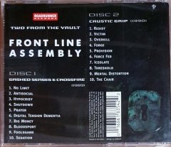 FRONT LINE ASSEMBLY - GASHED SENSES & CROSSFIRE + CAUSTIC GRIP (2003) - 2CD ROADRUNNER RECORDS 2.EL
