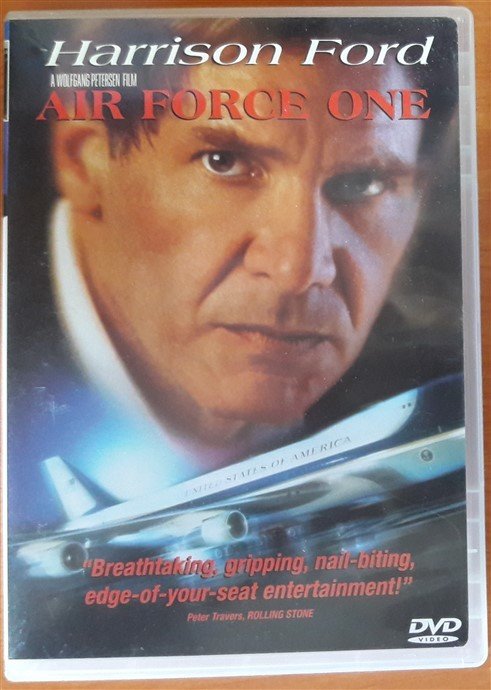 AIR FORCE ONE - HARRISON FORD - WOLFGANG PETERSEN - DVD 2.EL 1. BÖLGE TR ALTYAZI YOKTUR