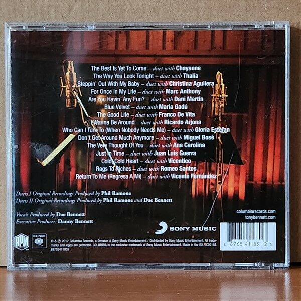 TONY BENNETT – VIVA DUETS (2012) - CD 2.EL