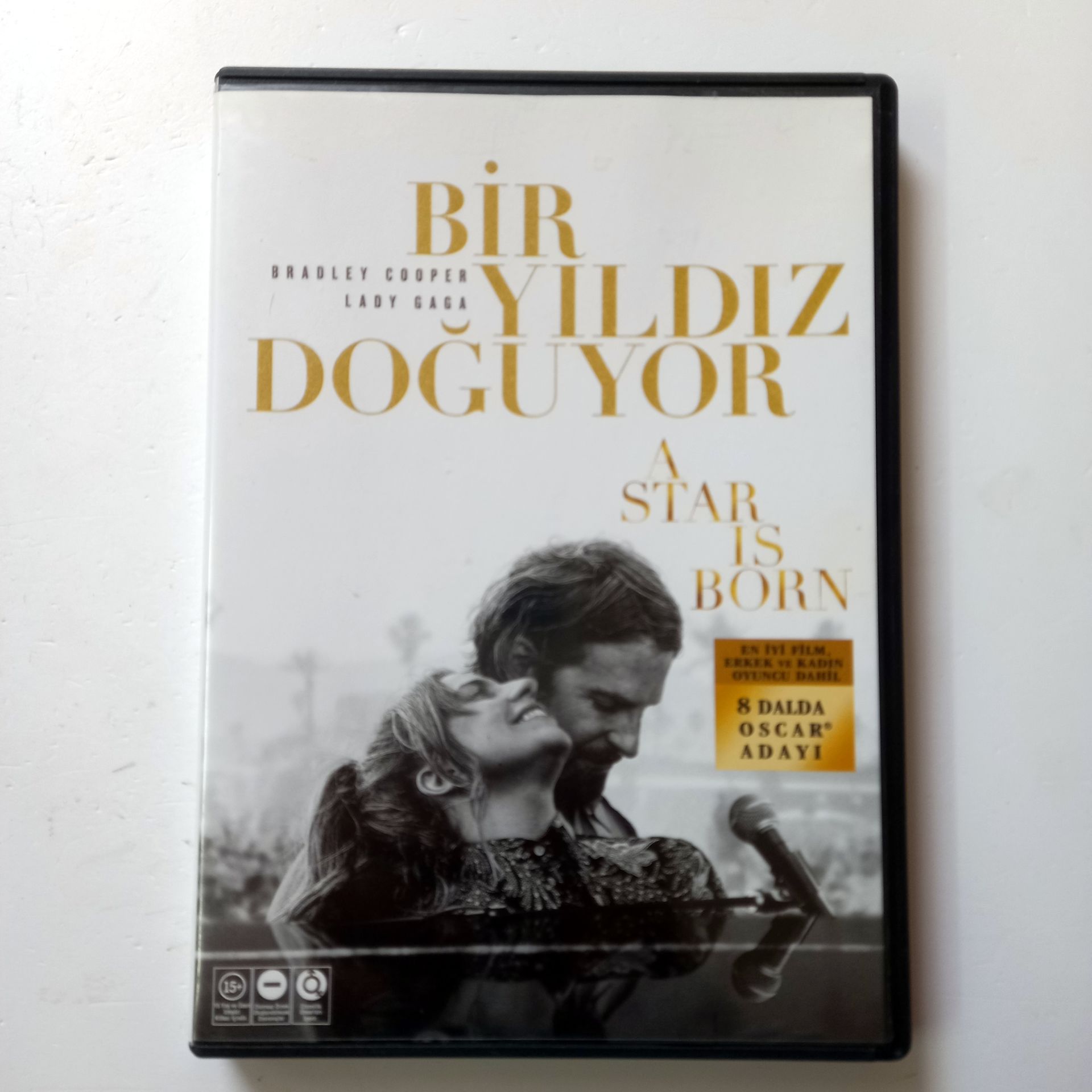 A STAR IS BORN - BİR YILDIZ DOĞUYOR - BRADLEY COOPER - LADY GAGA - DVD 2.EL
