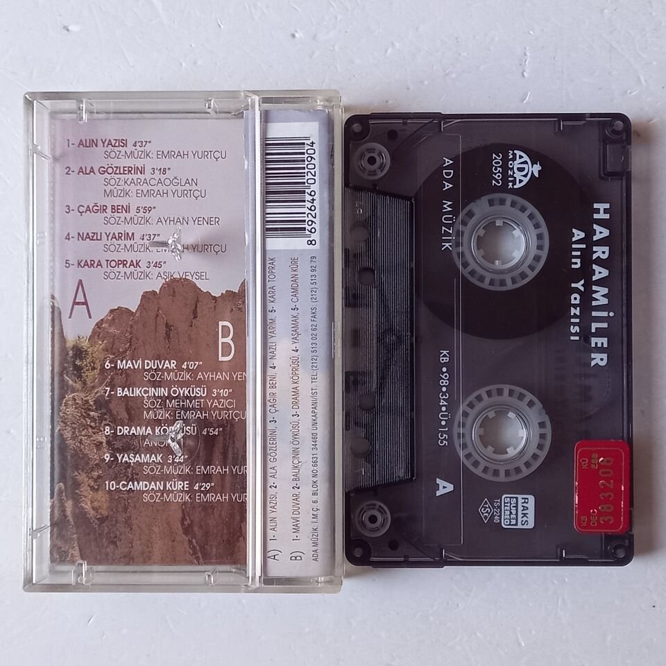 HARAMİLER - ALIN YAZISI (1998) - KASET 2.EL