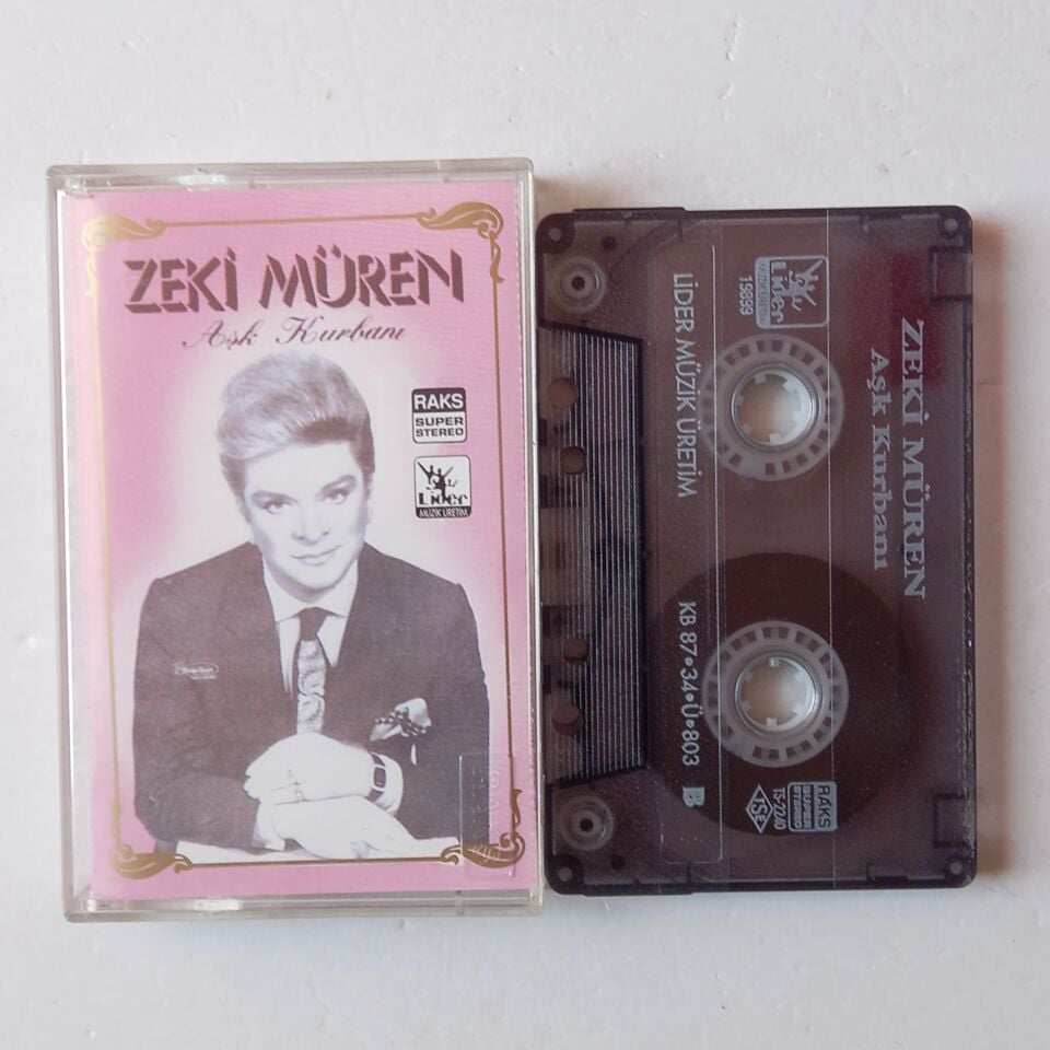ZEKİ MÜREN - AŞK KURBANI (1987) - KASET 2.EL