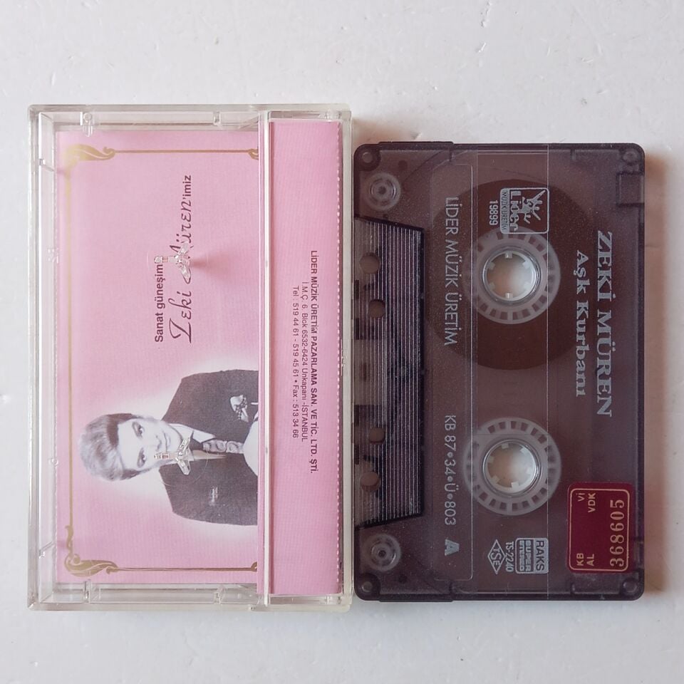 ZEKİ MÜREN - AŞK KURBANI (1987) - KASET 2.EL